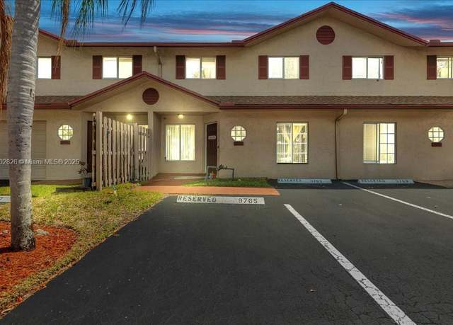 Property at 9765 NW 37th St, Sunrise, FL 33351, 3 beds, 2.5 baths