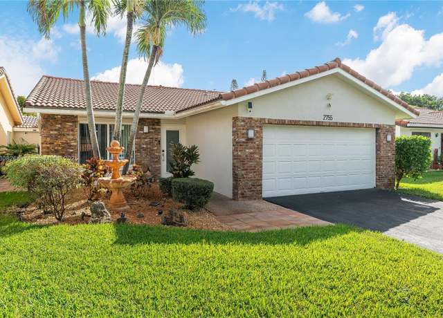 Property at 2755 NW 92nd Ave, Coral Springs, FL 33065, 3 beds, 2 baths