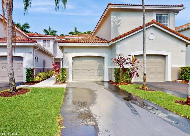 Property at 3626 San Simeon Cir, Weston, FL 33331, 2 beds, 2.5 baths