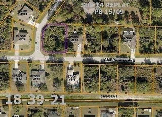 Property at 14 Americana Ave, North Port, FL 34291