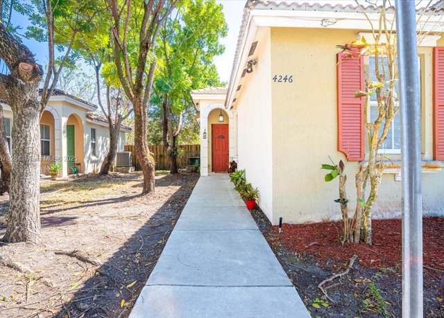 Property at 4246 NE 9th St, Homestead, FL 33033, 3 beds, 2 baths