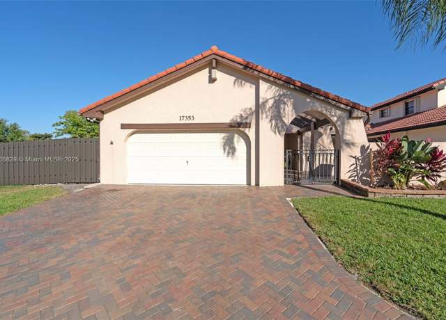 Property at 17353 NW 62nd Pl, Hialeah, FL 33015, 3 beds, 2 baths