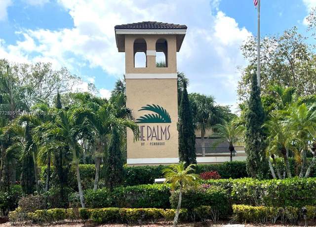 Property at 9491 N Palm Cir N #9141, Pembroke Pines, FL 33025, 2 beds, 2.5 baths