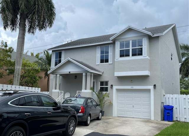 Property at 470 NW 102nd Ter, Pembroke Pines, FL 33026, 3 beds, 2.5 baths