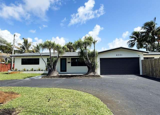 Property at 4021 NE 17th Ter, Oakland Park, FL 33334, 4 beds, 3 baths