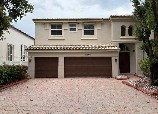Property at 15875 SW 52nd St, Miramar, FL 33027, 5 beds, 3 baths