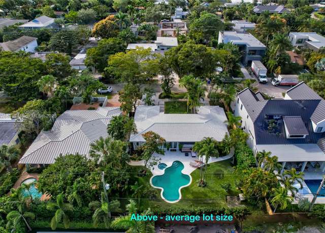 Property at 726 NE 17th Way, Fort Lauderdale, FL 33304, 4 beds, 2.5 baths