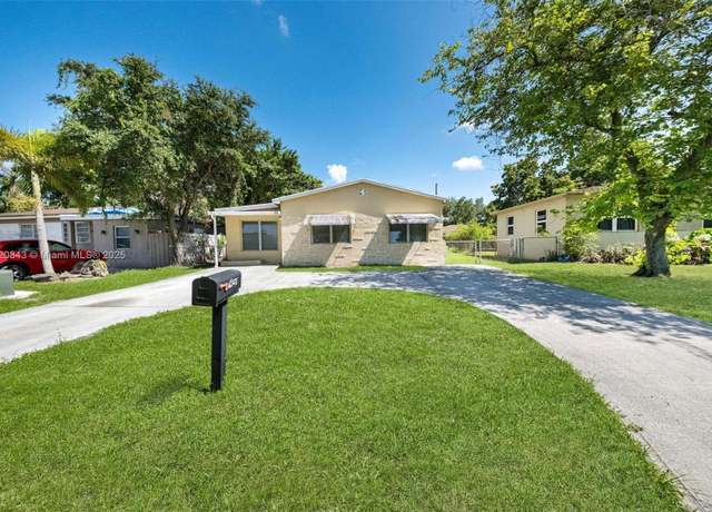 Property at 6428 Plunkett St, Hollywood, FL 33023, 4 beds, 2 baths