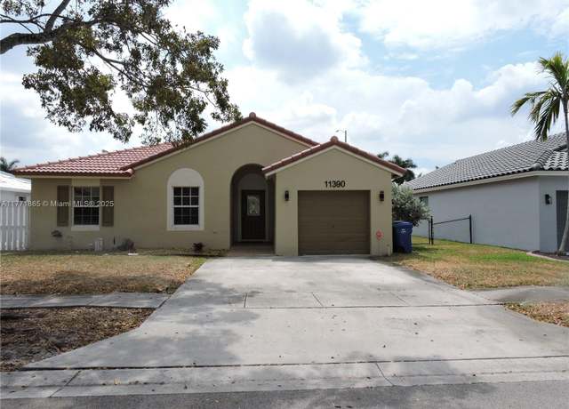 Property at 11390 SW 21st St, Miramar, FL 33025, 3 beds, 2 baths