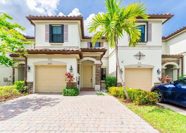 Property at 3420 W 92nd Pl, Hialeah, FL 33018, 3 beds, 2.5 baths