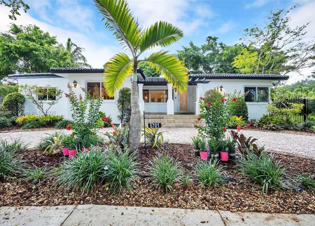 Property at 5701 SW 33rd St, Miami, FL 33155, 4 beds, 3 baths