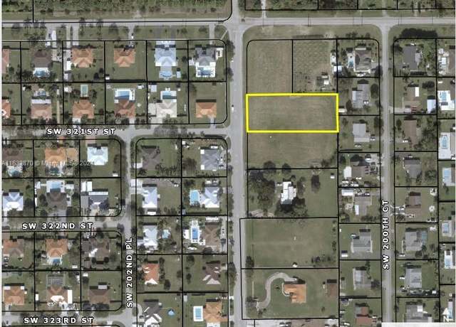 Property at 32020 SW 202 Ave, Homestead, FL 33030