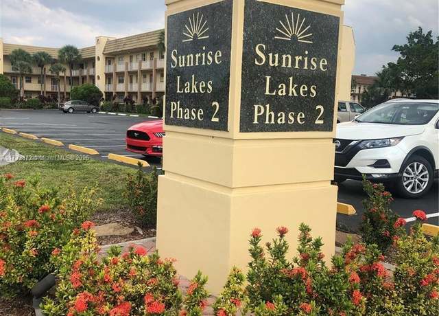 Property at 8460 Sunrise Lakes Blvd #208, Sunrise, FL 33322, 1 bed, 1 bath