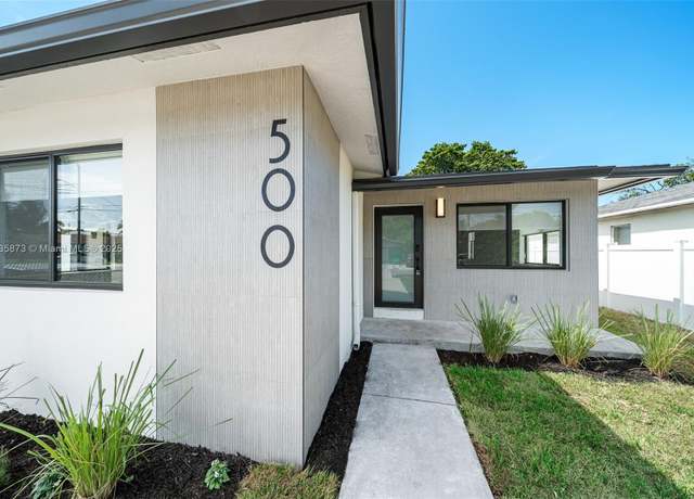 Property at 500 NW 7th Ct, Hallandale Beach, FL 33009, 3 beds, 2 baths