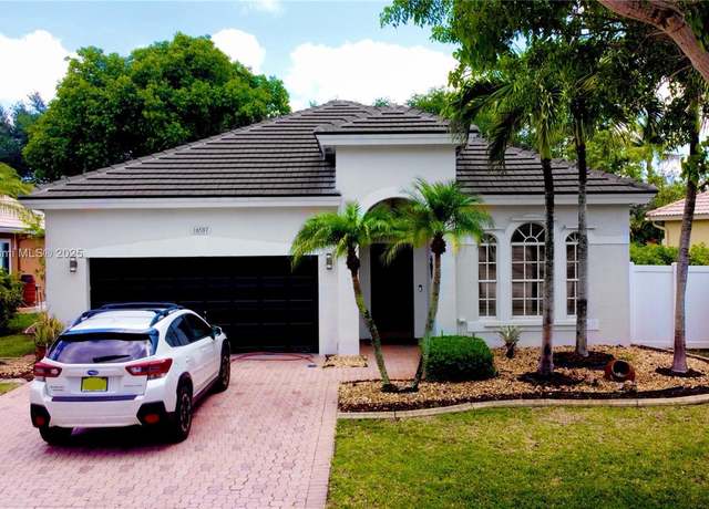 Property at 16597 SW 1st St, Pembroke Pines, FL 33027, 3 beds, 2 baths