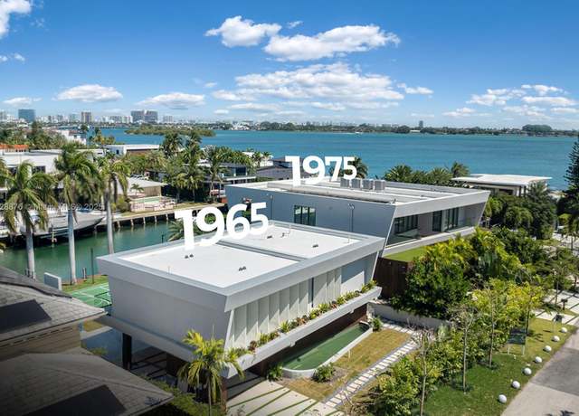 Property at 1965+1975 NE 118th Rd, North Miami, FL 33181, 7 beds, 8.5 baths