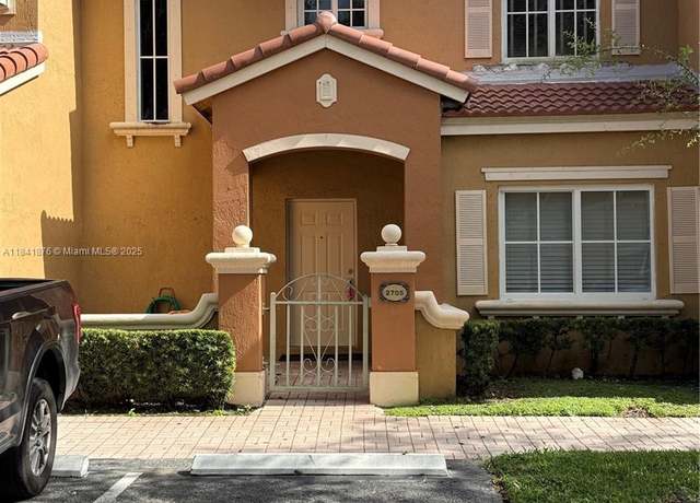Property at 8424 NW 139th Ter #2705, Miami Lakes, FL 33016, 2 beds, 2.5 baths