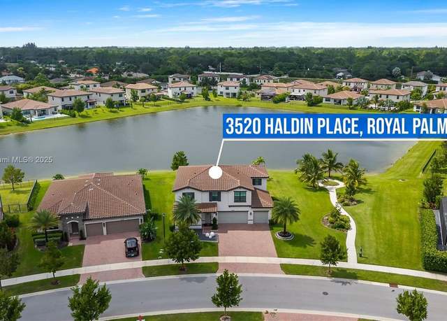 Property at 3520 Haldin Pl, Royal Palm Beach, FL 33411, 4 beds, 2.5 baths