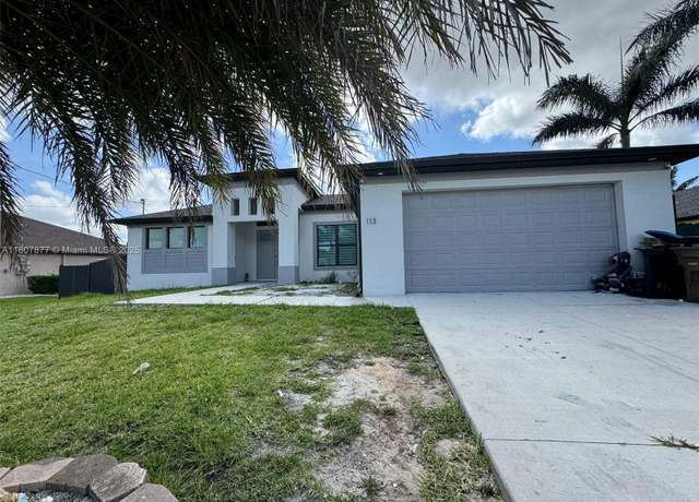 Property at 113 NW 38th Pl, Cape Coral, FL 33993, 3 beds, 3 baths