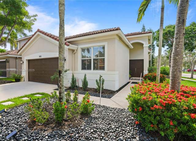 Property at 593 Pigeon Plum Way, Weston, FL 33327, 3 beds, 2 baths