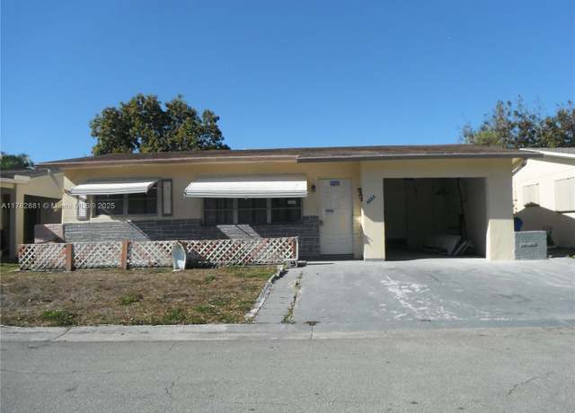 Property at 6855 NW 9th St, Margate, FL 33063, 2 beds, 1 bath