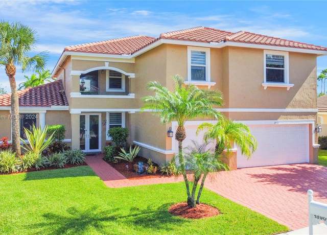 Property at 18901 SW 15th St, Pembroke Pines, FL 33029, 6 beds, 4.5 baths