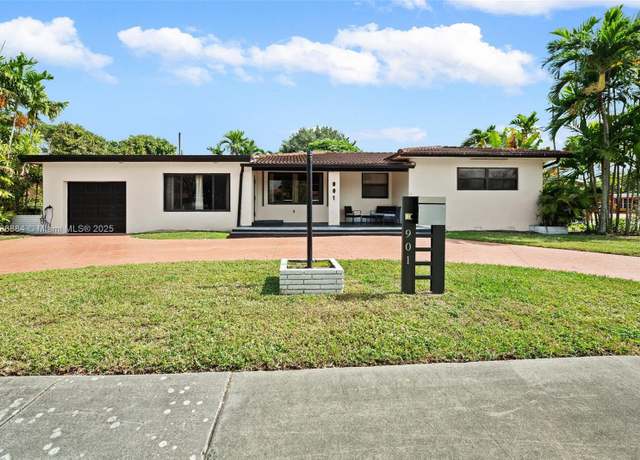 Property at 901 Apache St, Miami Springs, FL 33166, 4 beds, 3 baths