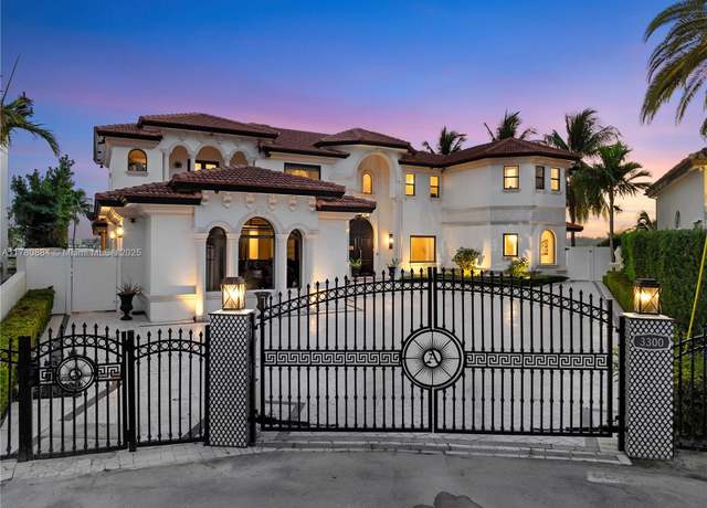 Property at 3300 NE 171st St, North Miami Beach, FL 33160, 7 beds, 8.5 baths