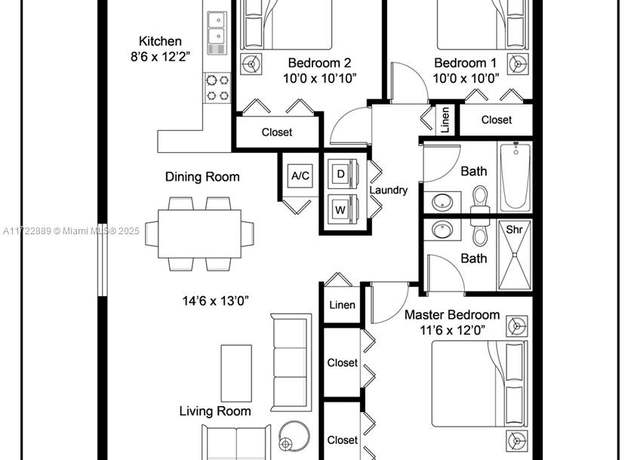 Property at 14006 SW 280th Ter, Homestead, FL 33033, 3 beds, 2 baths