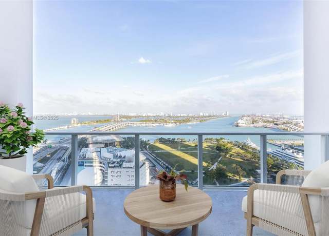 Property at 1040 Biscayne Blvd #2402, Miami, FL 33132, 2 beds, 2.5 baths
