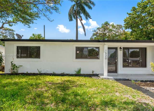 Property at 1520 NW 15th Way, Fort Lauderdale, FL 33311, 4 beds, 2 baths