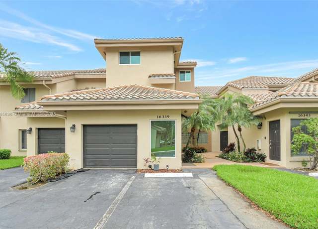 Property at 16339 Malibu Dr #22, Weston, FL 33326, 4 beds, 3 baths