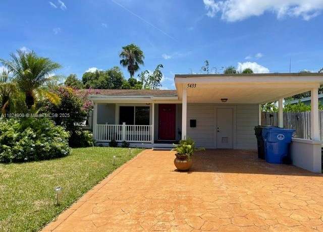 Property at 5433 NE 5th Ave, Oakland Park, FL 33334, 3 beds, 2 baths