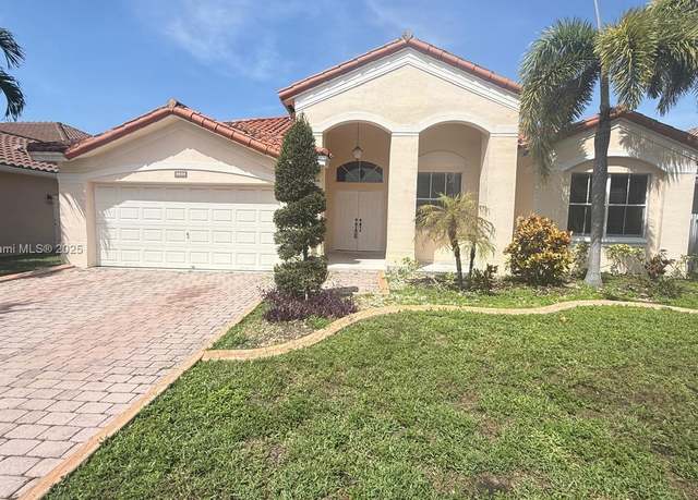 Property at 3654 SW 162nd Ave, Miramar, FL 33027, 4 beds, 2.5 baths