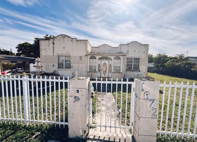 Property at 1672 NW 116th Ter, Miami, FL 33167, 4 beds, 2 baths