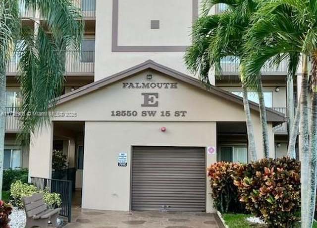 Property at 12550 SW 15th St Unit 212E, Pembroke Pines, FL 33027, 2 beds, 2 baths