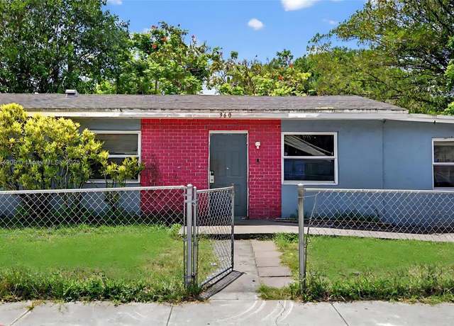 Property at 360 NW 28th Ave, Fort Lauderdale, FL 33311, 4 beds, 3 baths