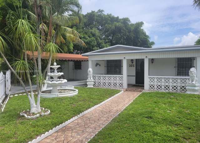 Property at 305 NW Opa Locka Blvd, North Miami, FL 33168, 3 beds, 2 baths