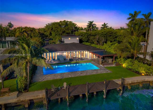 Property at 9301 N Bayshore Dr, Miami Shores, FL 33138, 4 beds, 4.5 baths
