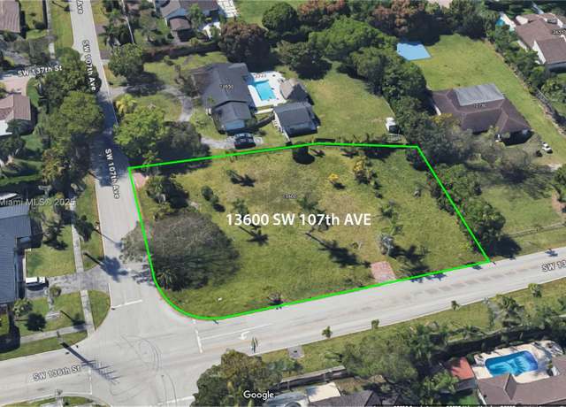 Property at 13600 SW 107th Ave, Miami, FL 33176