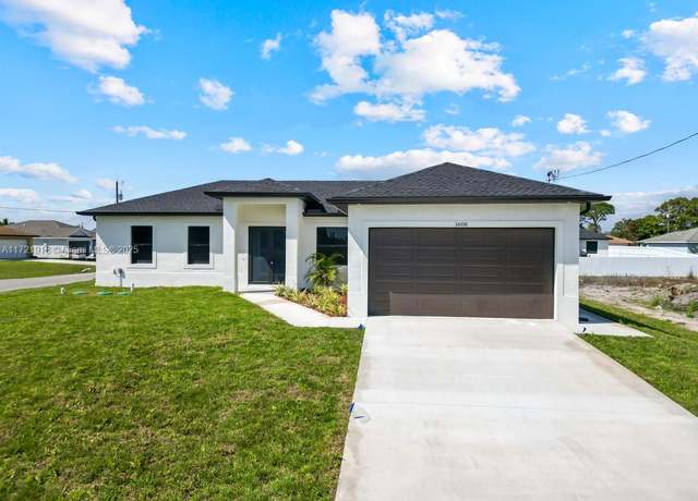 Property at 1608 Flora Ave S, Lehigh Acres, FL 33976, 3 beds, 2 baths