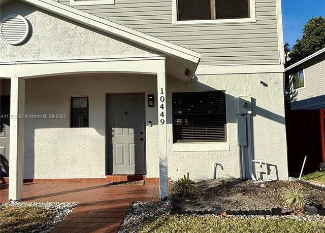 Property at 10449 NW 6th St, Pembroke Pines, FL 33026, 3 beds, 2.5 baths