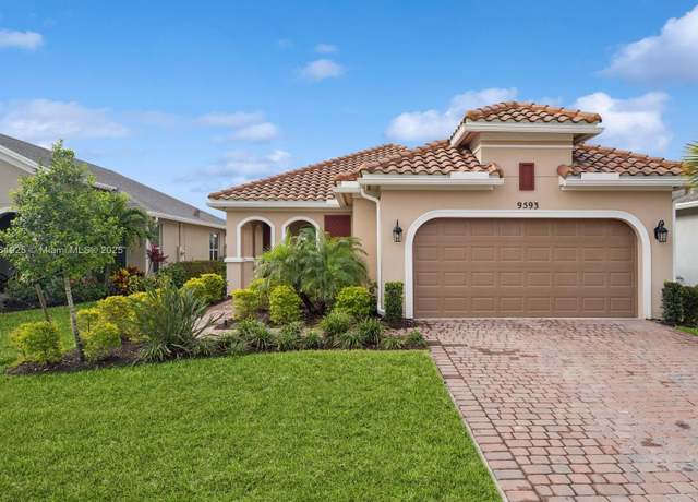 Property at 9593 SW Royal Poinciana Dr, Port St. Lucie, FL 34987, 3 beds, 2 baths