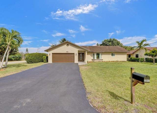 Property at 2840 NW 112th Ter, Plantation, FL 33323, 4 beds, 2 baths