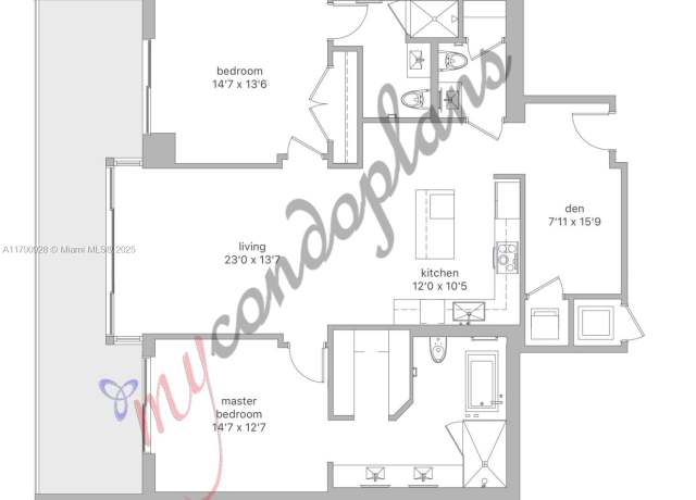 Property at 88 SW 7th St #810, Miami, FL 33130, 2 beds, 2 baths