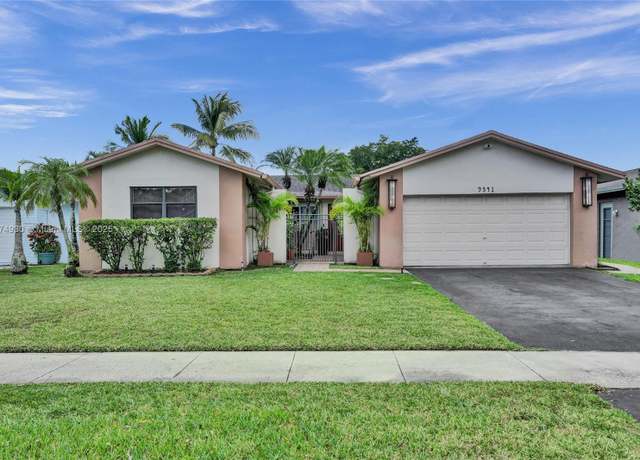 Property at 9341 NW 33rd Pl, Sunrise, FL 33351, 4 beds, 2 baths