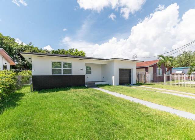Property at 1366 NW 75th St, Miami, FL 33147, 3 beds, 2 baths