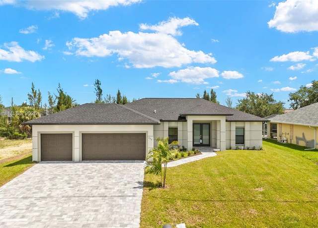 Property at 225 NE 8th Ter, Cape Coral, FL 33909, 4 beds, 2 baths