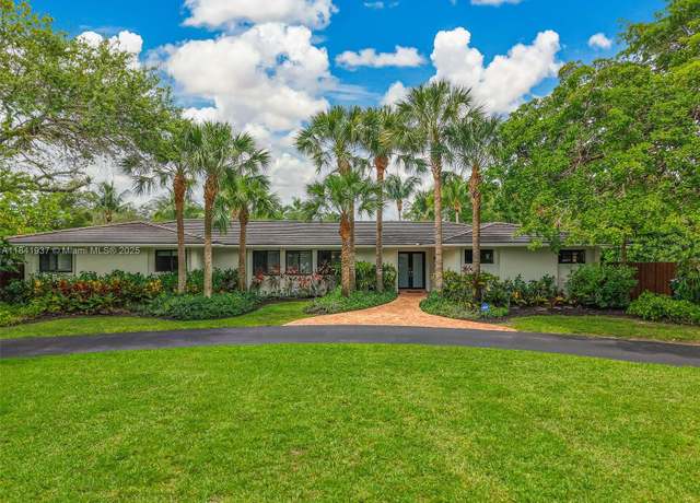 Property at 6840 N Cartee Rd, Palmetto Bay, FL 33158, 5 beds, 3 baths