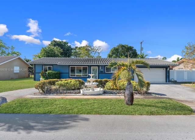 Property at 4340 NW 6th St, Plantation, FL 33317, 4 beds, 2 baths